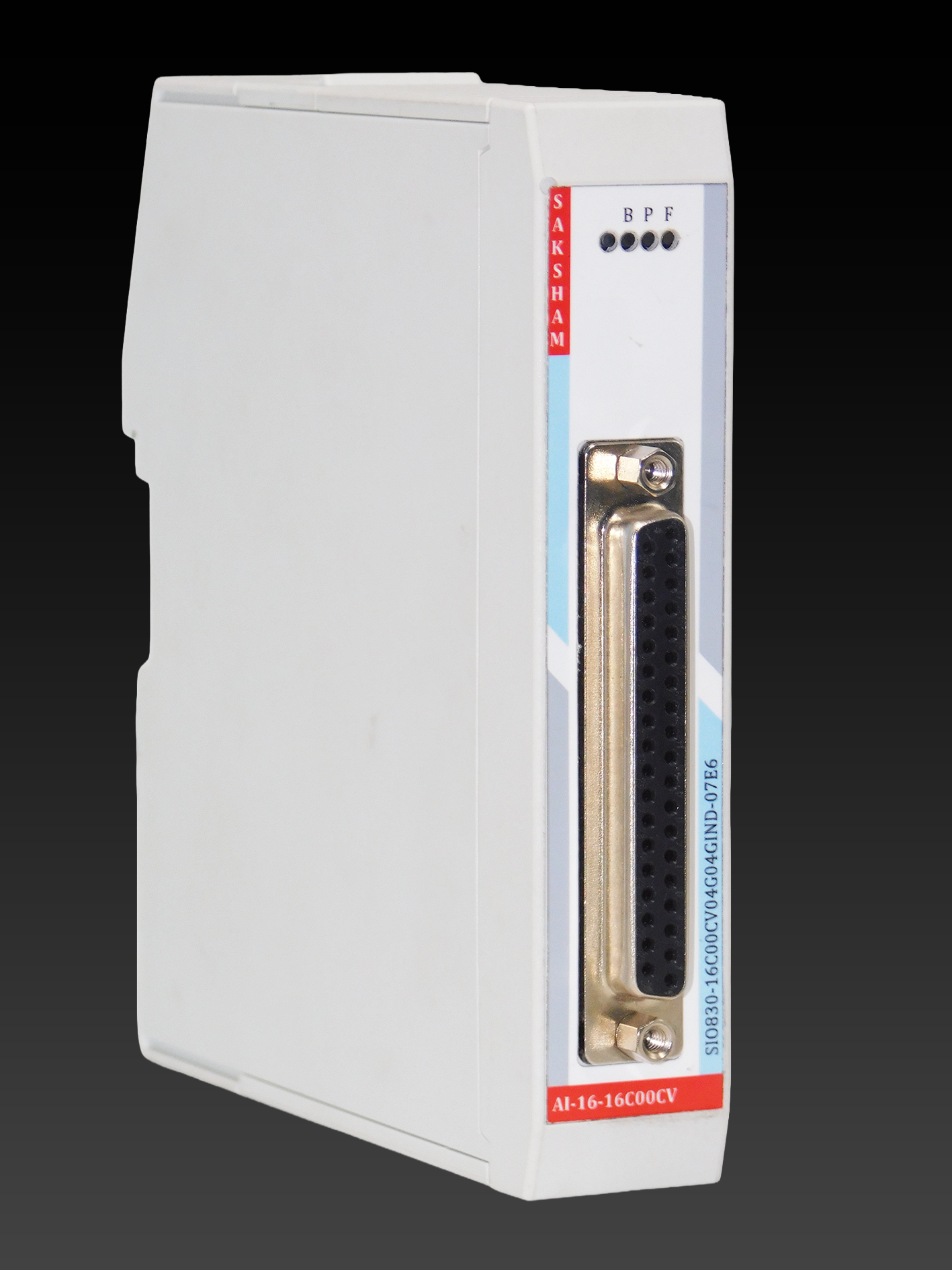 Full-size image of Saksham AI16 PLC module Detailed view of Saksham AI16 PLC module by TPW Industries